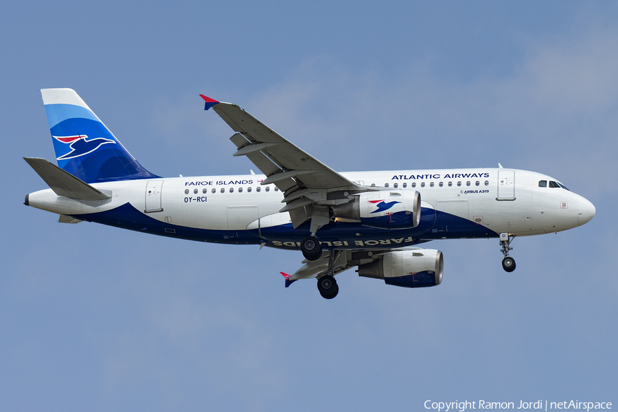 Atlantic Airways Airbus A319-112 (OY-RCI) | Photo 181592