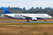 Atlantic Airways Airbus A320-214 (OY-RCJ) at  Billund, Denmark