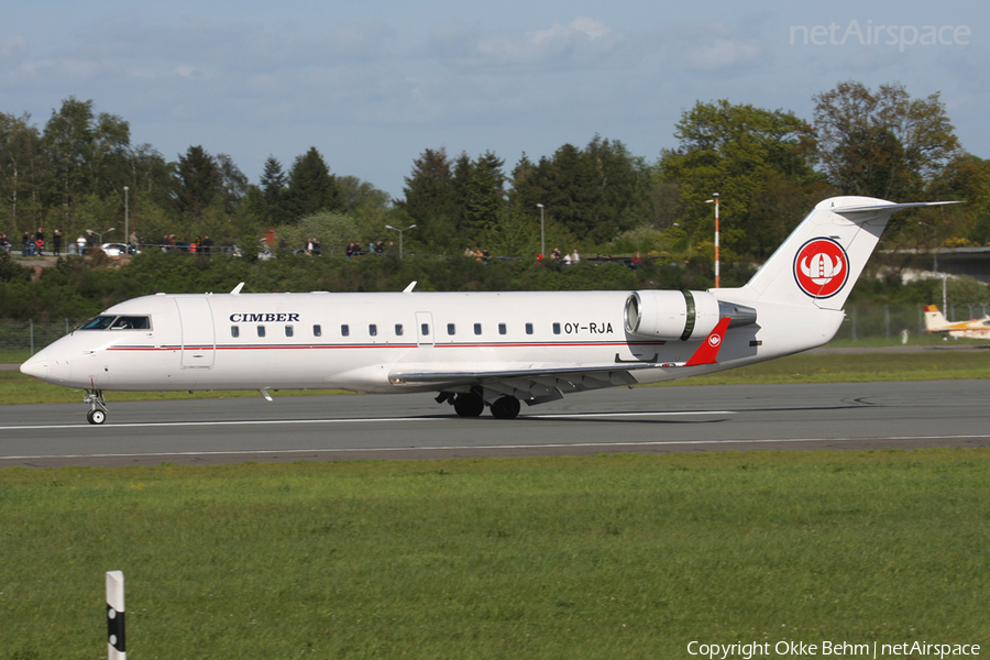 Cimber Sterling Bombardier CRJ-200LR (OY-RJA) | Photo 38256