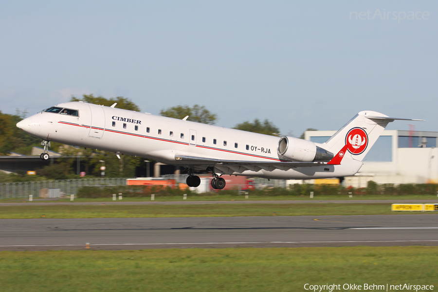 Cimber Sterling Bombardier CRJ-200LR (OY-RJA) | Photo 52943