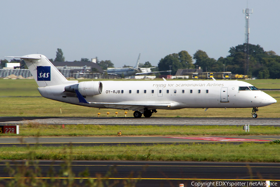 SAS - Scandinavian Airlines Bombardier CRJ-200LR (OY-RJB) | Photo 280018
