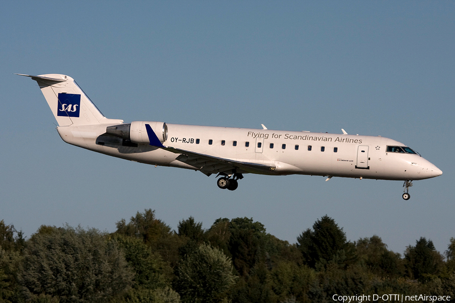 SAS - Scandinavian Airlines Bombardier CRJ-200LR (OY-RJB) | Photo 269697