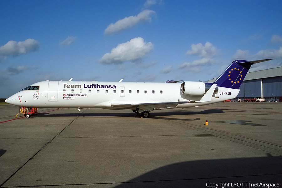 Team Lufthansa (Cimber Air) Bombardier CRJ-200LR (OY-RJB) | Photo 534130