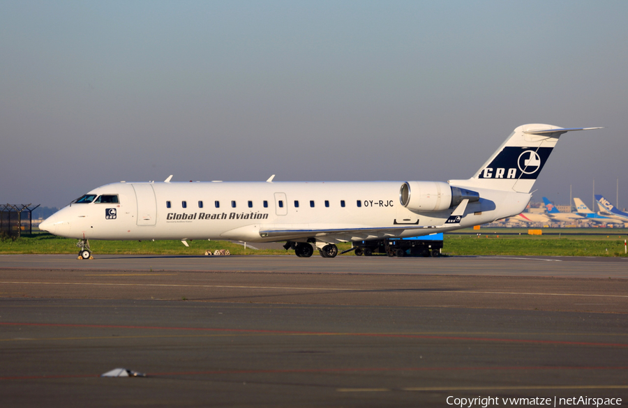 BackBone Aviation (Global Reach Aviation) Bombardier CRJ-200LR (OY-RJC) | Photo 120524