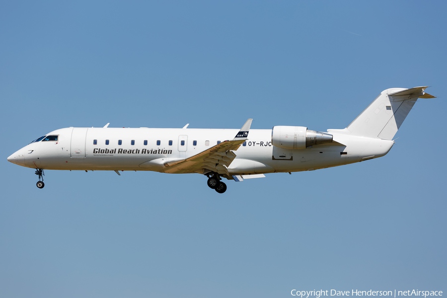 BackBone Aviation (Global Reach Aviation) Bombardier CRJ-200LR (OY-RJC) | Photo 157831