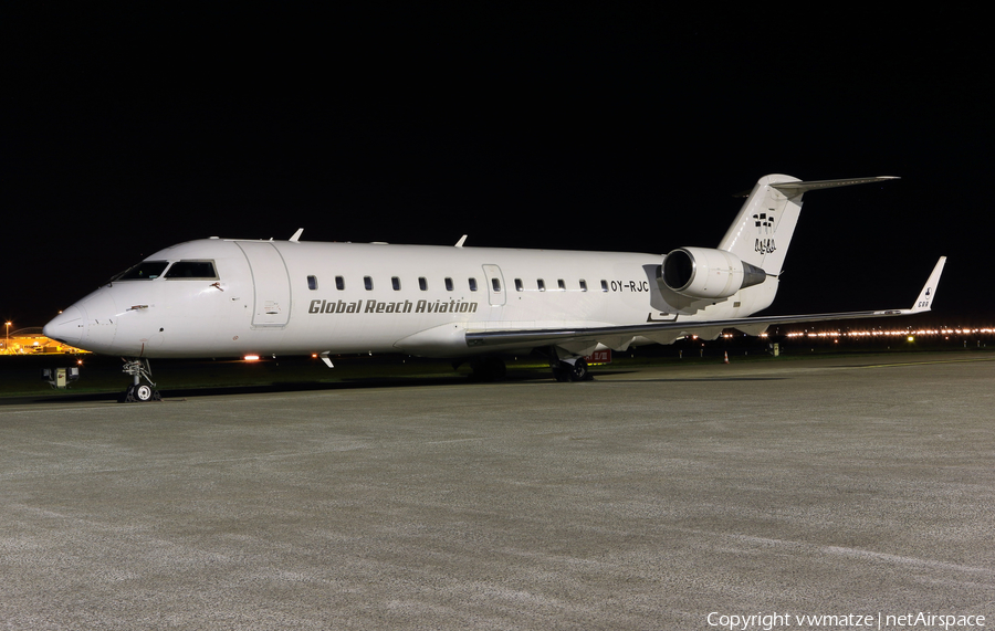 BackBone Aviation (Global Reach Aviation) Bombardier CRJ-200LR (OY-RJC) | Photo 195810