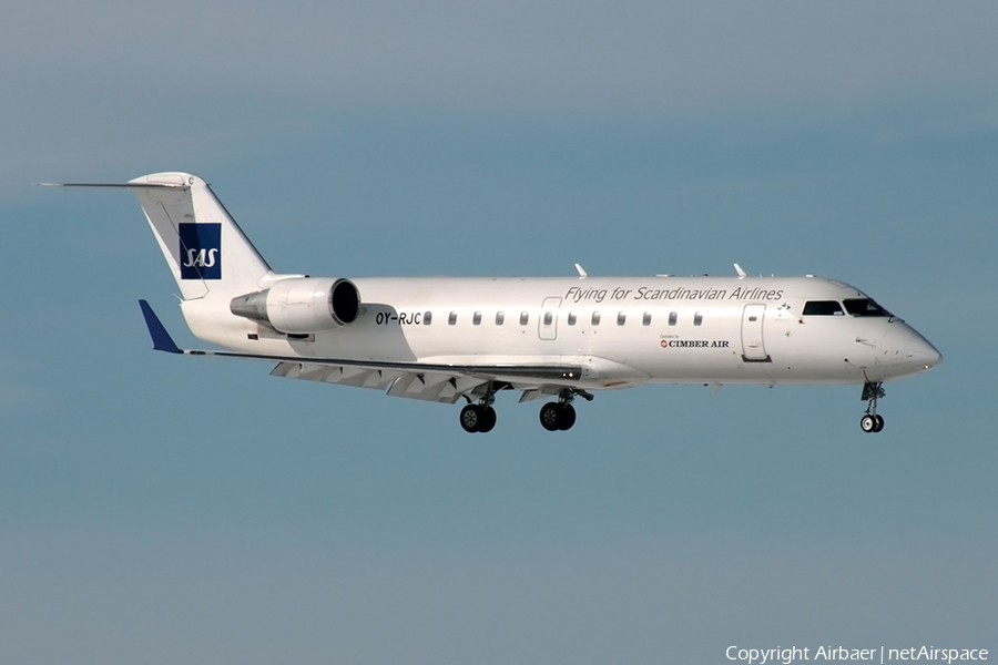 SAS - Scandinavian Airlines Bombardier CRJ-200LR (OY-RJC) | Photo 377607