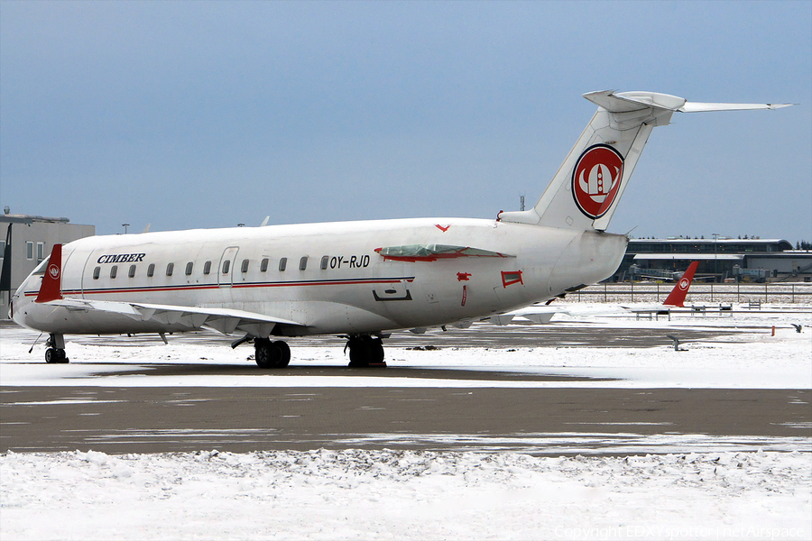 Cimber Air Bombardier CRJ-100LR (OY-RJD) | Photo 278273