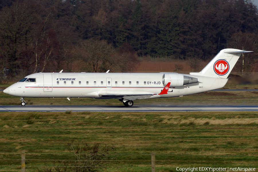 Cimber Air Bombardier CRJ-100LR (OY-RJD) | Photo 280167