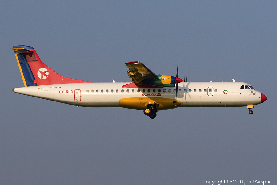 Danish Air Transport (DAT) ATR 72-202 (OY-RUB) | Photo 277994