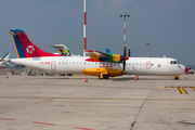 Danish Air Transport (DAT) ATR 72-202 (OY-RUB) at  Milan - Malpensa, Italy