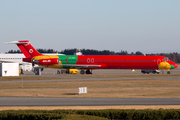 Danish Air Transport (DAT) McDonnell Douglas MD-83 (OY-RUE) at  Billund, Denmark