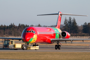 Danish Air Transport (DAT) McDonnell Douglas MD-83 (OY-RUE) at  Billund, Denmark