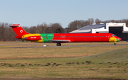 Danish Air Transport (DAT) McDonnell Douglas MD-83 (OY-RUE) at  Billund, Denmark