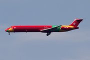 Danish Air Transport (DAT) McDonnell Douglas MD-83 (OY-RUE) at  Frankfurt am Main, Germany