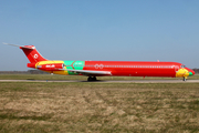 Danish Air Transport (DAT) McDonnell Douglas MD-83 (OY-RUE) at  Hannover - Langenhagen, Germany