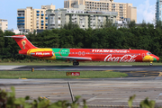 Danish Air Transport (DAT) McDonnell Douglas MD-83 (OY-RUE) at  San Juan - Luis Munoz Marin International, Puerto Rico