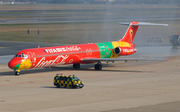 Danish Air Transport (DAT) McDonnell Douglas MD-83 (OY-RUE) at  Berlin - Tegel, Germany