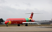 Danish Air Transport (DAT) McDonnell Douglas MD-83 (OY-RUE) at  Bournemouth - International (Hurn), United Kingdom