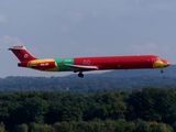 Danish Air Transport (DAT) McDonnell Douglas MD-83 (OY-RUE) at  Cologne/Bonn, Germany