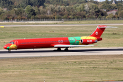 Danish Air Transport (DAT) McDonnell Douglas MD-83 (OY-RUE) at  Dusseldorf - International, Germany