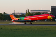 Danish Air Transport (DAT) McDonnell Douglas MD-83 (OY-RUE) at  Hamburg - Fuhlsbuettel (Helmut Schmidt), Germany