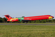 Danish Air Transport (DAT) McDonnell Douglas MD-83 (OY-RUE) at  Hamburg - Fuhlsbuettel (Helmut Schmidt), Germany