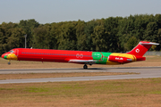 Danish Air Transport (DAT) McDonnell Douglas MD-83 (OY-RUE) at  Hamburg - Fuhlsbuettel (Helmut Schmidt), Germany