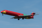 Danish Air Transport (DAT) McDonnell Douglas MD-83 (OY-RUE) at  Hamburg - Fuhlsbuettel (Helmut Schmidt), Germany