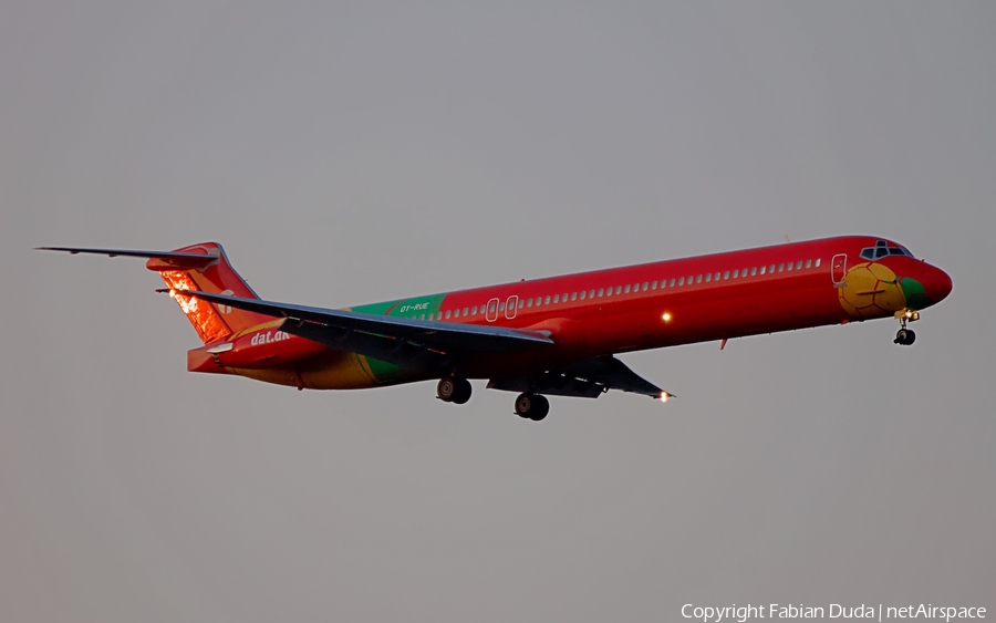 Danish Air Transport (DAT) McDonnell Douglas MD-83 (OY-RUE) | Photo 268498