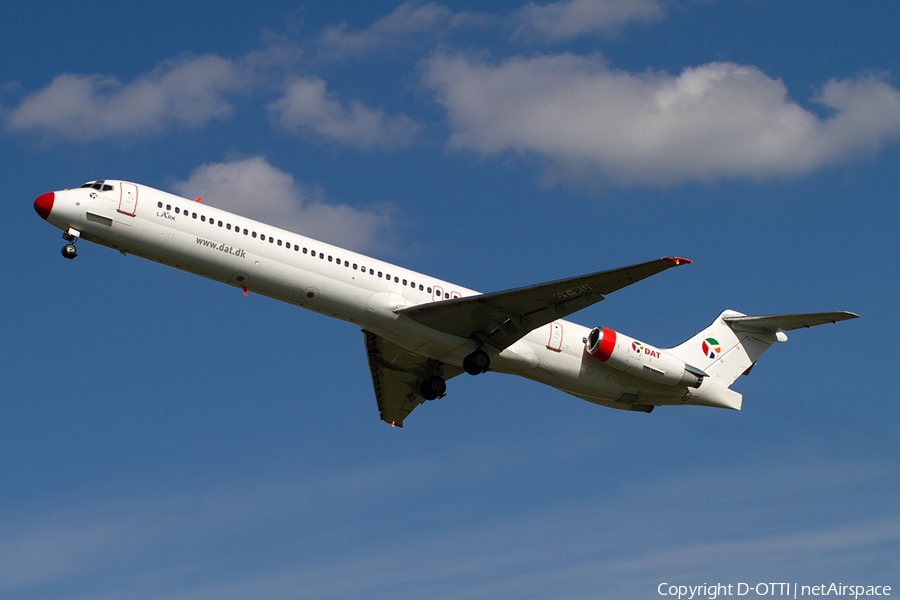 Danish Air Transport (DAT) McDonnell Douglas MD-83 (OY-RUE) | Photo 289788
