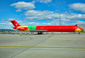 Danish Air Transport (DAT) McDonnell Douglas MD-83 (OY-RUE) at  Oslo - Gardermoen, Norway
