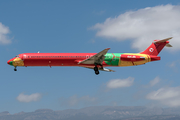 Danish Air Transport (DAT) McDonnell Douglas MD-83 (OY-RUE) at  Tenerife Sur - Reina Sofia, Spain