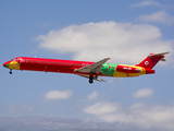 Danish Air Transport (DAT) McDonnell Douglas MD-83 (OY-RUE) at  Tenerife Sur - Reina Sofia, Spain