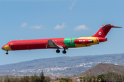 Danish Air Transport (DAT) McDonnell Douglas MD-83 (OY-RUE) at  Tenerife Sur - Reina Sofia, Spain