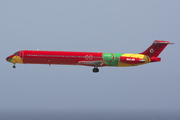 Danish Air Transport (DAT) McDonnell Douglas MD-83 (OY-RUE) at  Tenerife Sur - Reina Sofia, Spain