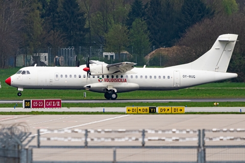 Danish Air Transport (DAT) ATR 72-202 (OY-RUG) at  Hamburg - Fuhlsbuettel (Helmut Schmidt), Germany