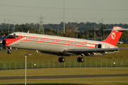 Danish Air Transport (DAT) McDonnell Douglas MD-82 (OY-RUT) at  Birmingham - International, United Kingdom