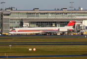 Danish Air Transport (DAT) McDonnell Douglas MD-82 (OY-RUT) at  Billund, Denmark