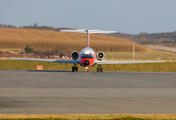 Danish Air Transport (DAT) McDonnell Douglas MD-82 (OY-RUT) at  Billund, Denmark