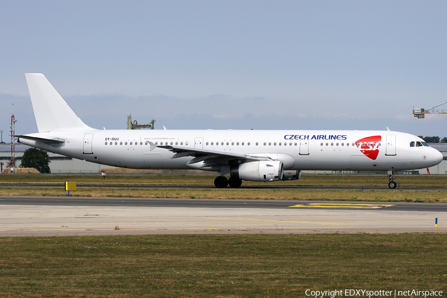 CSA Czech Airlines (Danish Air Transport) Airbus A321-231 (OY-RUU) | Photo 273161
