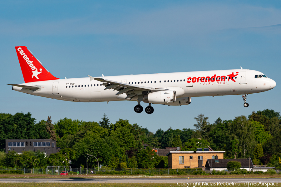 Corendon Airlines Airbus A321-231 (OY-RUU) | Photo 512607