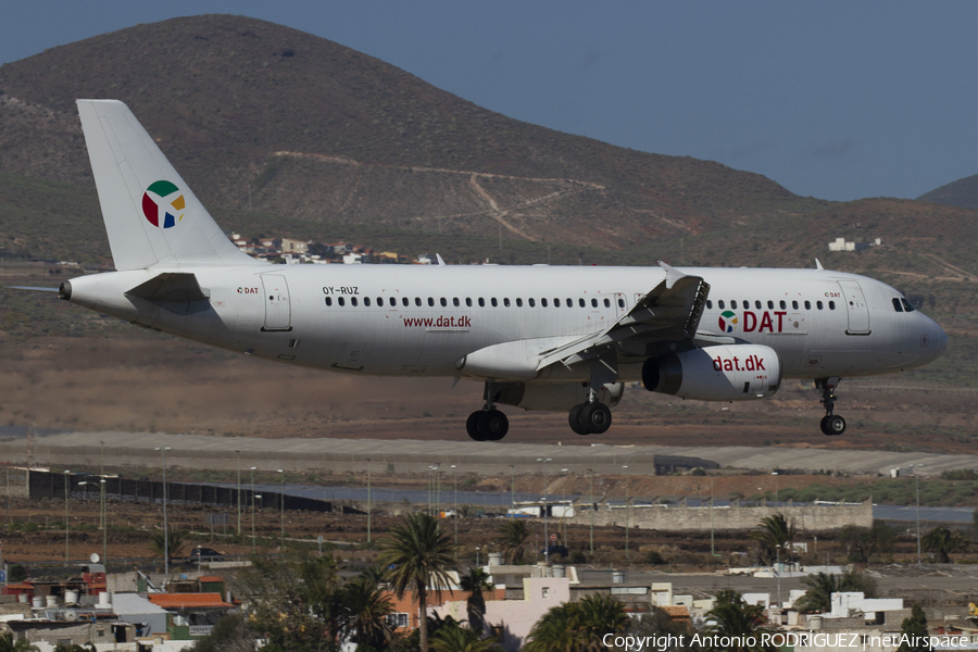 Danish Air Transport (DAT) Airbus A320-233 (OY-RUZ) | Photo 363950