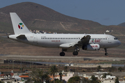 Danish Air Transport (DAT) Airbus A320-233 (OY-RUZ) at  Gran Canaria, Spain