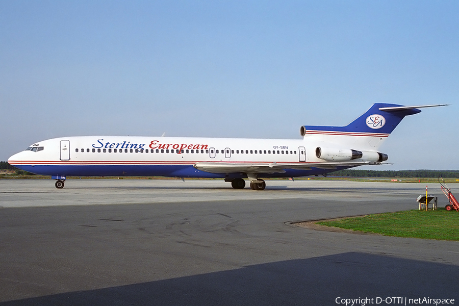 Sterling European Boeing 727-2B7(Adv) (OY-SBN) | Photo 155061