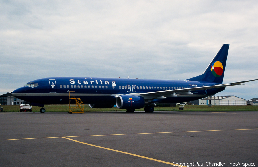Sterling European Boeing 737-8Q8 (OY-SEB) | Photo 72554