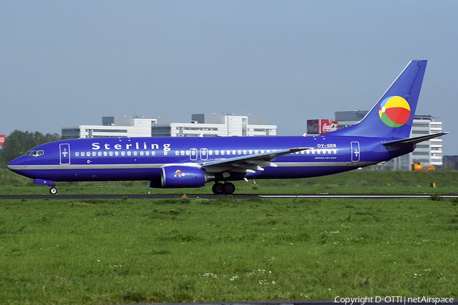 Sterling European Boeing 737-8Q8 (OY-SEB) | Photo 468568