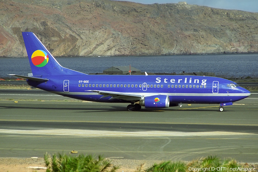 Sterling European Boeing 737-3Y0 (OY-SEE) | Photo 380446