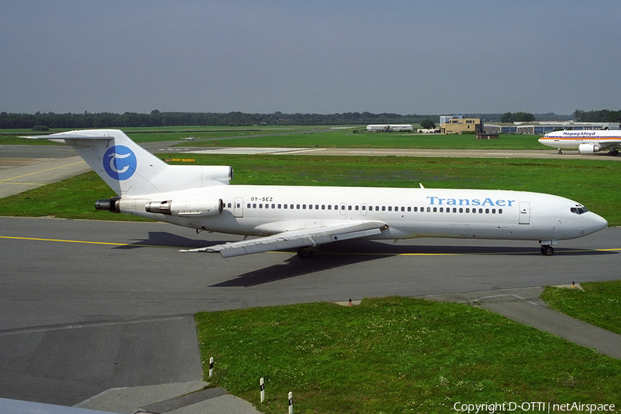 TransAer International Airlines Boeing 727-2M7(Adv) (OY-SEZ) | Photo 356411