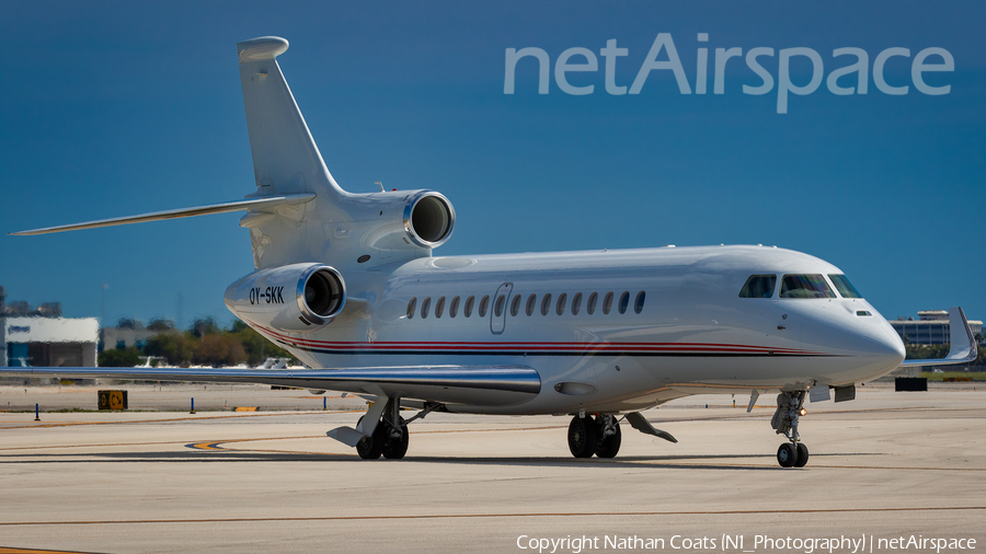 Air Alsie Dassault Falcon 8X (OY-SKK) | Photo 308336